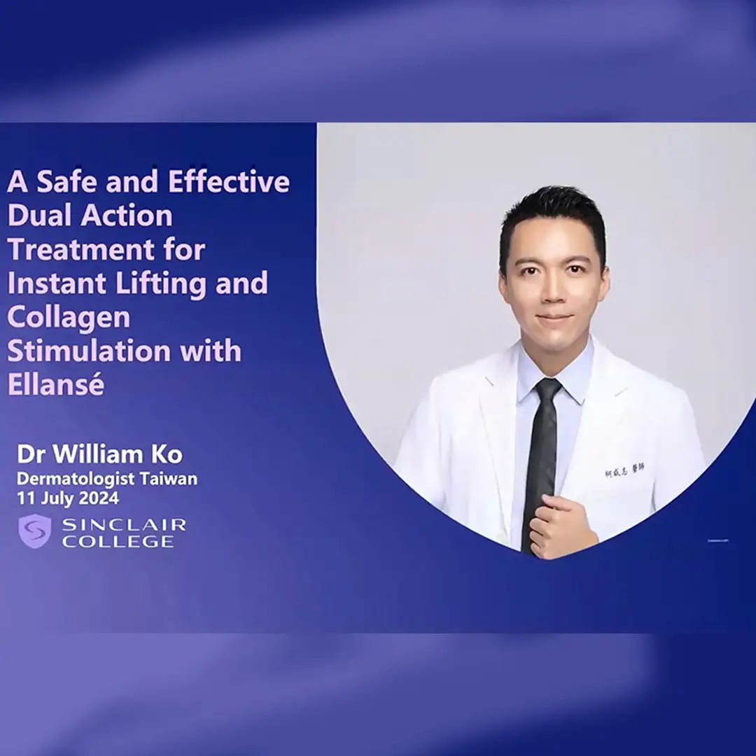 Webinar Dual Action Treatment Instant Lifting Collagen Stimulator Ellanse
