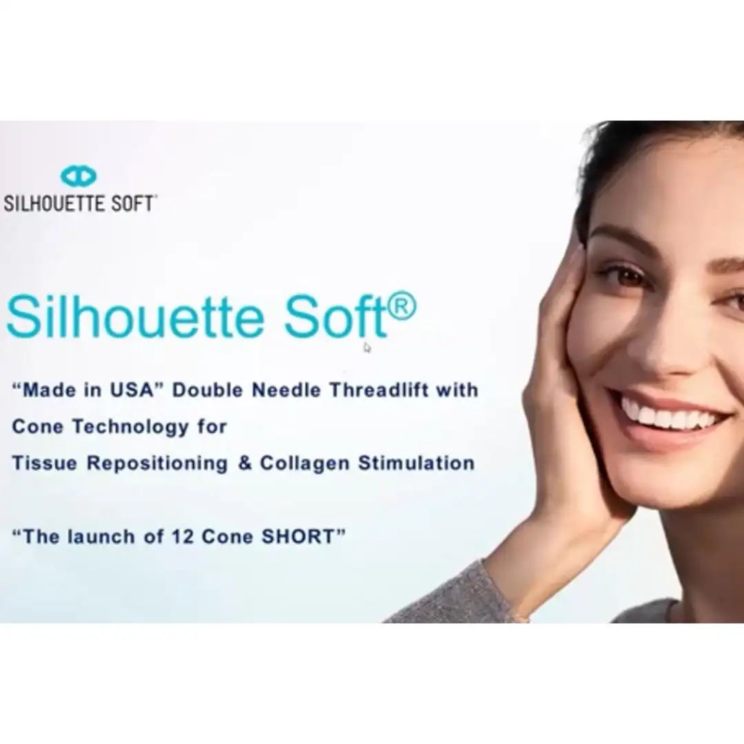 Webinar SIlhouette Soft Made in USA Double Needle Threadlift with Cone Technology