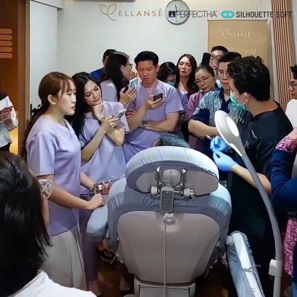 Momen Keseruan Sinclair Pada International Aesthetic Anti-Aging Conference (i-SWAM 2024)